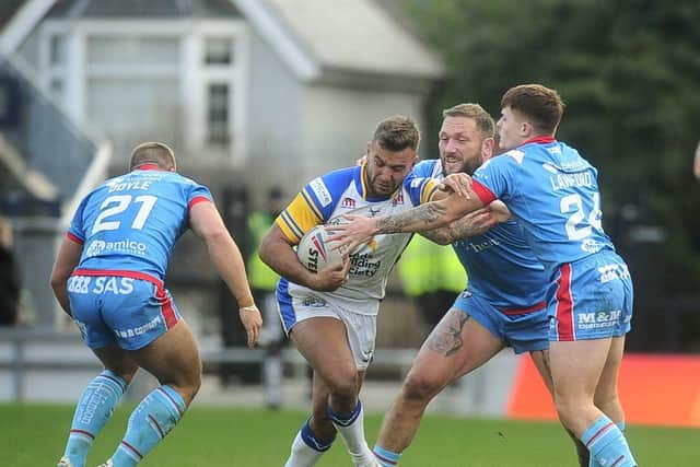 Mickael Goudemand made a positive impression against Wakefield. (Photo: Steve Riding)