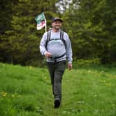 Jim Morton from Penistone, who is to embark on another adventure, by walking the length of the five D.Day landing beaches.Picture Jonathan Gawthorpe