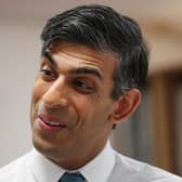 Prime Minister Rishi Sunak during a visit to Northern School of Art in Hartlepool, County Durham