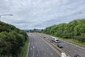 There are long delays on the M62 this morning