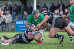 WE MEET AGAIN: Wharfedale prevailed on home turf the last time they played Otley earlier this season. Picture courtesy of Ro Burridge/Wharfedale RUFC