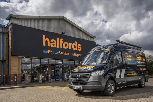 Halfords has reported a rise in sales and profits for the past half year but cautioned over softer demand for big-ticket products "in the last couple of months". (Photo supplied by Halfords/PA Wire)