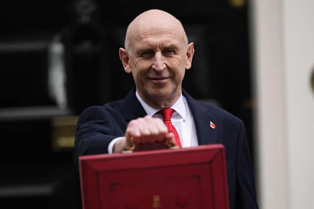 Chancellor John Healey