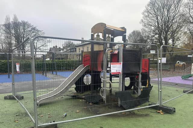 Anger after arson attack on equipment at new £260,000 Pudsey play park
CC SIMON SEARY