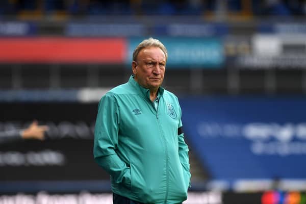 Huddersfield Town v Rotherham United. Town manager Neil Warnock. Picture: Jonathan Gawthorpe.