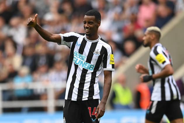 Newcastle United player Alexander Isak became the club's record signing last month. Picture: Stu Forster/Getty Images.
