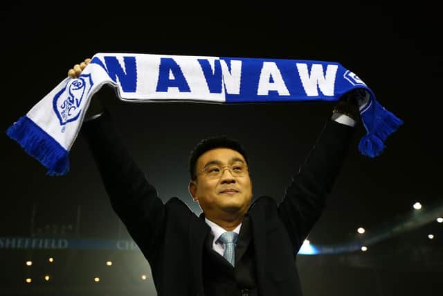 Sheffield Wednesday owner Dejphon Chansiri has urged fans to help save the club from a multi-window embargo. Image: Matthew Lewis/Getty Images