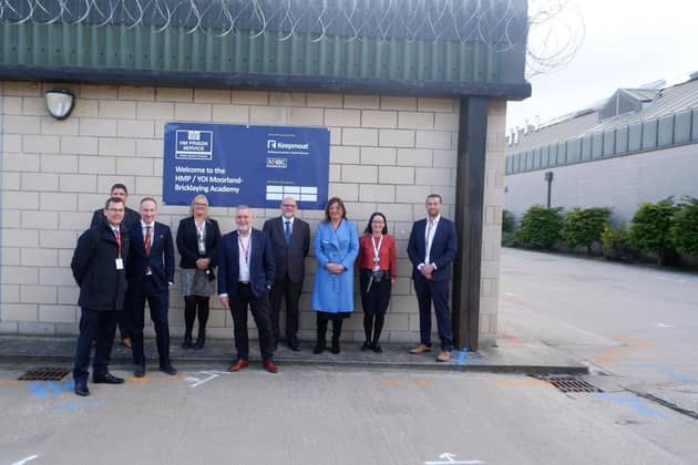 A bricklaying academy is being launched at the prison