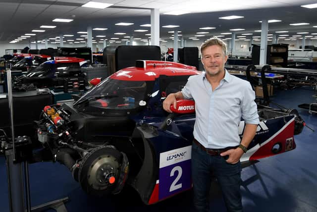 Richard Dean, the co-founder of United Autosports in Normanton, Wakefield, whose team have been elevated to the streamlined WEC grid in 2024 (Picture: Simon Hulme)