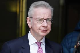 Michael Gove is the Minister for Levelling Up, Housing and Communities. PIC: Jordan Pettitt/PA Wire