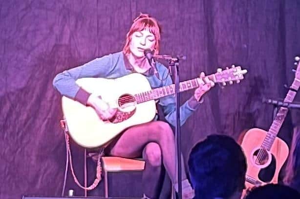 Neve Cariad performing at Rise, York. Picture: David Martin