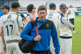 Richard Pyrah, the former Yorkshire player and second team coach, has launched a social media defence of the coaches and staff axed in the Azeem Rafiq racism scandal. (Picture: SWPix.com)