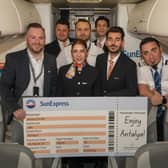 Leeds Bradford Airport (LBA) has celebrated its inaugural flight with Turkish airline SunExpress.