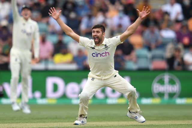 DELAYED START: England's Mark Wood will not be recovered from injury in time for the first Test match in Pakistan, which starts on Thursday. Picture: Darren England via AAP/PA