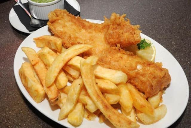 What do you call leftover fish & chip batter?