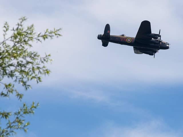 Lancaster bomber will be flying over Scarborough in June this year for its Armed Forces Day event. (Pic credit: Nicolas Maeterlinck / Belga Mag / AFP via Getty Images)
