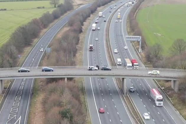 The A1(M) will be closed overnight