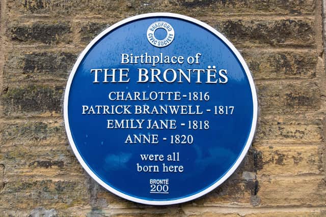 The house is a blue plaque property as all three of the literary sisters were born there - in front of a fireplace that still exists