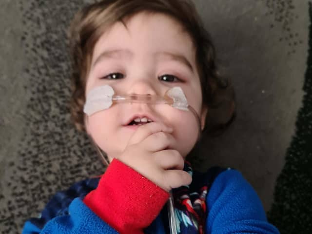 A disabled children’s charity has launched an appeal to fund a specialist car seat for Leeds two-year-old Elijah Kay-Haigh after Covid left him with brain damage, needing 24-hour oxygen.