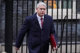 Environment Secretary Steve Barclay leaves 10 Downing Street, London, following a Cabinet meeting. PIC: Jonathan Brady/PA Wire