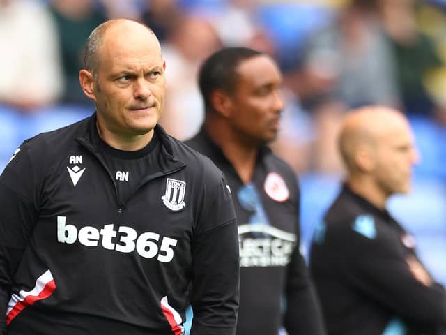 Alex Neil has a number of injury problems to contend with ahead of Stoke's trip to Hull. Picture: Clive Rose/Getty Images.