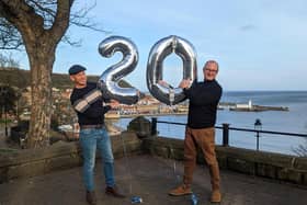 Brothers and Emailmovers founders Jamie (left) and Duncan (right) Gleghill celebrate the firm entering its 20th year.