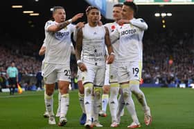 SOLD: Leeds United sold Kalvin Phillips (left) and Raphinha (second left) in the summer of 2022. Rodrigo was sold to Saudi Arabian club Al-Rayaan at a cut price the following summer