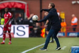 POSITIVE: Jesse Marsch often talked about Leeds United's progress but it was not matched by results