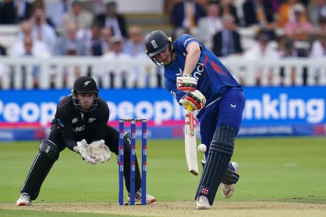 OPPORTUNITY KNOCK: Yorkshire's Harry Brook could get a chance to play in England's World Cup 2023 opener against New Zealand if Ben Stokes is unavailable through injury.. Picture: John Walton/PA