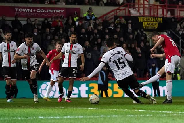 BIG GAME HUNTING: Wrexham or Sheffield United have been handed the chance of a home tie against Premier League Tottenham Hotspur in the fifth round of the FA Cup. 
Picture: Peter Byrne/PA