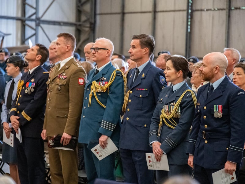The moving event paid tribute to men and women who served Britain and the Commonwealth and Allied nations during times of conflict. Picture: James Hardisty. Date: 6th September 2026.