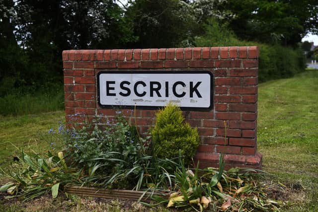 Residents of Escrick have been campaigning against the building of a huge new community and housing development.