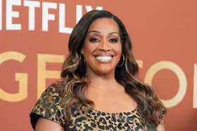 Alison Hammond at a red carpet event