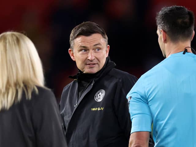Paul Heckingbottom was axed by Sheffield United earlier on in the campaign. Image: George Wood/Getty Images