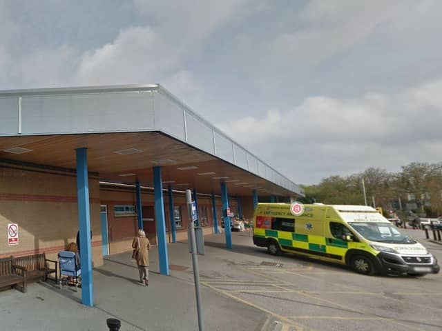 The Harrogate hospital trust has apologised