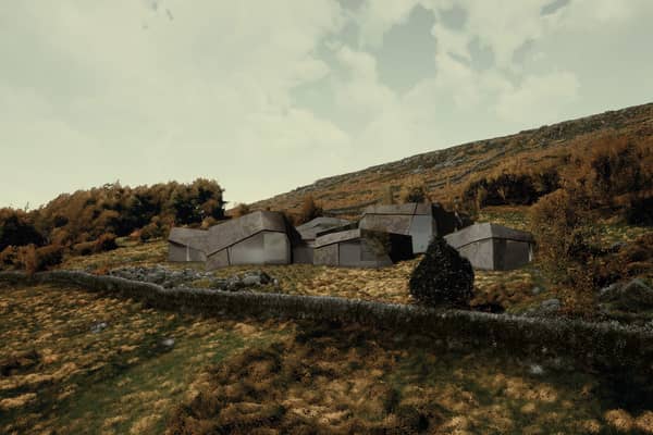 Fomorian, a striking contemporary home that received planning permission to be built on the edge of Ilkley Moor. Picture: Shaw & Jagger Architects