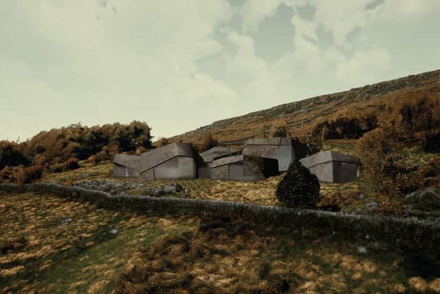 Fomorian, a striking contemporary home that received planning permission to be built on the edge of Ilkley Moor. Picture: Shaw & Jagger Architects