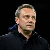 Huddersfield Town head coach Andre Breitenreiter, whose side end their Championship season at Ipswich Town on Saturday. Picture: Dan Mullan/Getty Images.