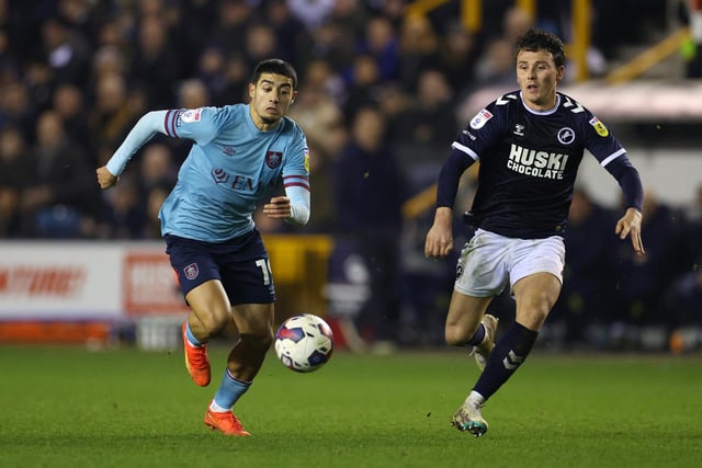 The Millwall defender made five tackles as he helped his side earn a point against Burnley.