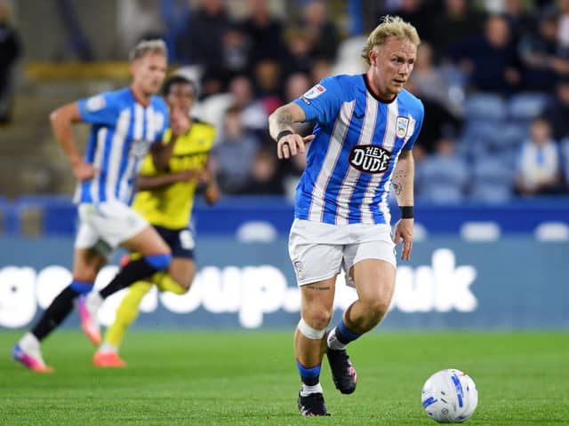 Huddersfield Town's Joe Taylor, who has now returned from international duty with Wales. Picture: Jonathan Gawthorpe