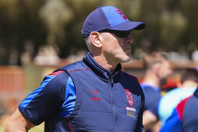 Brian McDermott is preparing for his first game as England boss. (Photo: Peter Keleman/SWpix.com)