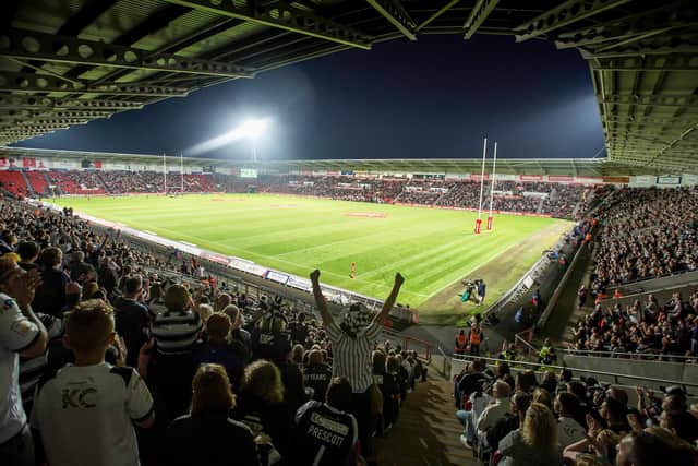 Eco-Power Stadium, Doncaster, will host three games in the Rugby League World Cup (Picture: SWPix.com).
