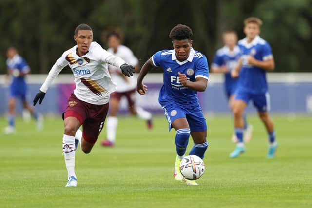 Leicester City prodigy Kian Pennant is among the favourites to join Doncaster Rovers in January. Image: Cameron Smith/Getty Images