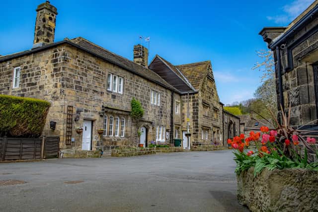 Esholt Old Hall in West Yorkshire. The village made famous as the original home used for the TV soap Emmerdale near Leeds and Bradford, photographed by Tony Johnson for The Yorkshire Post