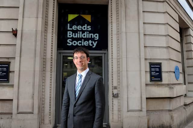 Richard Fearon the CEO of Leeds Building Society Head office, Leeds. Picture by Simon Hulme