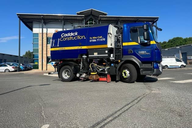 Caddick Construction Group has invested £700,000 in new plant equipment, including a road sweeper, which the business is rolling out across its project portfolio as part of its environmental, social and governance strategy.