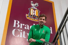 New Bradford City signing Sam Walker. Picture courtesy of BCAFC