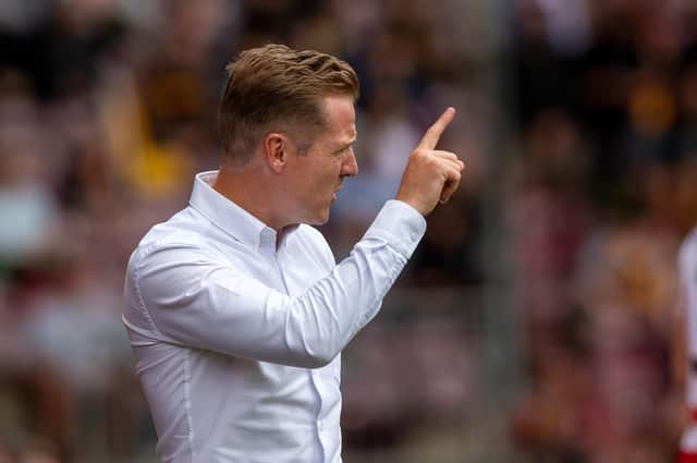 Gary McSheffrey, the Doncaster Rovers manager, was not happy. (Picture: Bruce Rollinson)