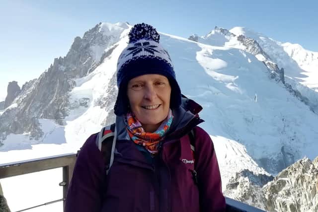 At one time in bed for two years, then unable to walk without help- this October, Claire Mills will attempt to climb the Himalayas to Annapurna Base Camp.