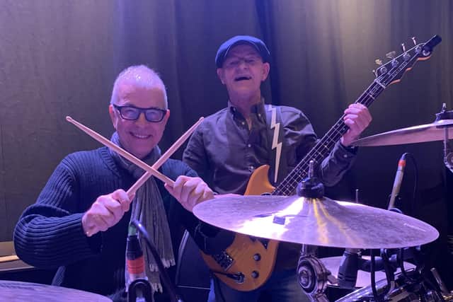 Tony Visconti and Woody Woodmansey of Holy Holy. Picture: Marc Wiles Management